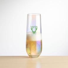 Employee Gifts - Miami Stemless Flute - Imprinted
