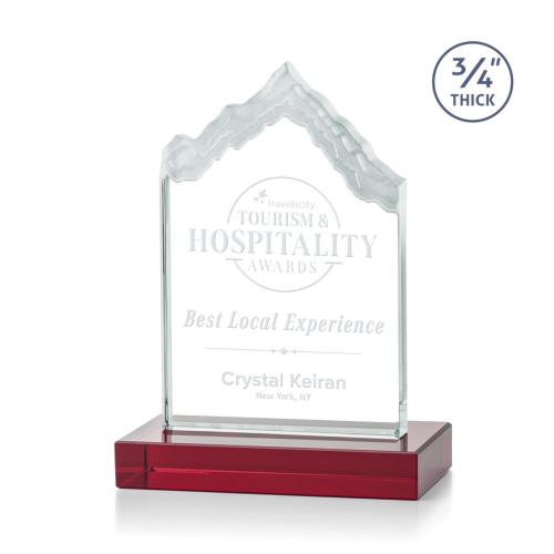 Corporate Awards - McKinley Red Peak Crystal Award