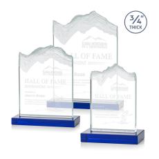 Employee Gifts - Kilimanjaro Blue Peak Crystal Award