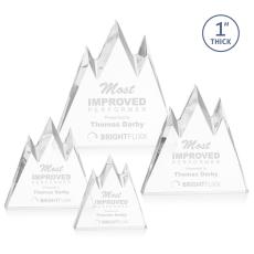 Employee Gifts - Banff Clear Peak Acrylic Award