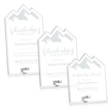 Employee Gifts - Polaris Summit Silver Peak Acrylic Award