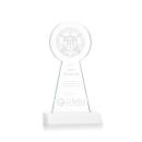 Laidlaw Tower White Obelisk Crystal Award
