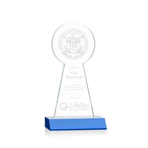 Corporate Awards - Laidlaw Tower Blue Obelisk Crystal Award