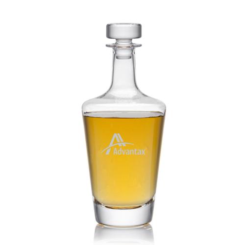 Corporate Recognition Gifts - Etched Barware - Frazier Decanter