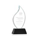 Odessy Black on Newhaven Flame Crystal Award