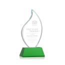 Odessy Green on Newhaven Flame Crystal Award