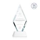 Richmond White on Newhaven Base Diamond Crystal Award