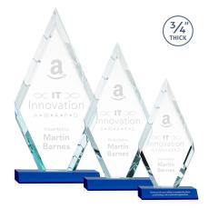 Employee Gifts - Richmond Blue Diamond Crystal Award