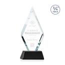 Richmond Black on Newhaven Base Diamond Crystal Award