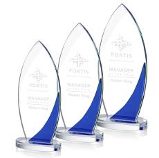 Harrah Blue Arch & Crescent Crystal Award - Corporate Awards