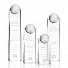 Employee Gifts - Sherbourne Globe Spheres Crystal Award