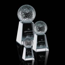 Employee Gifts - Standerton Golf Spheres Crystal Award