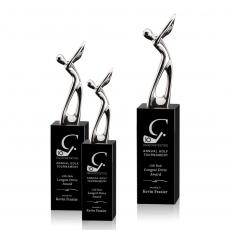 Employee Gifts - Peale Golf People Crystal Award