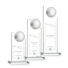 Ashfield Golf Clear Peak Crystal Award - Crystal Awards