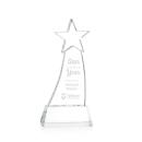 Manolita Clear Star Crystal Award