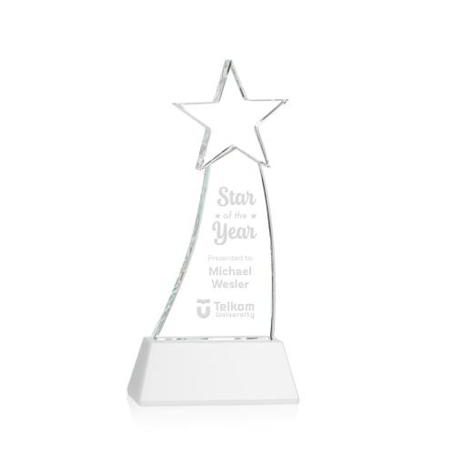 Corporate Awards - Manolita White Star Crystal Award
