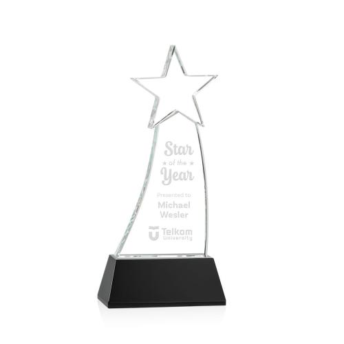 Corporate Awards - Manolita Black Star Crystal Award