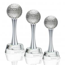 Employee Gifts - Willshire Golf Spheres Crystal Award