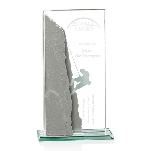 Corporate Awards - Challenge Rectangle Crystal Award