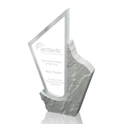 Corporate Awards - Glass Awards - Savanna Peak Crystal Award