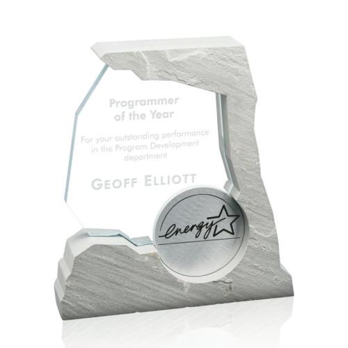 Corporate Awards - Glass Awards - Plateau Abstract / Misc Crystal Award