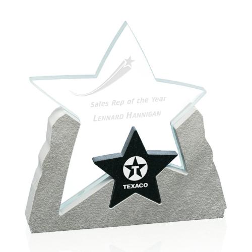 Corporate Awards - Glass Awards - Sahara Star Crystal Award