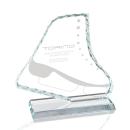 Ice Skate Crystal Award