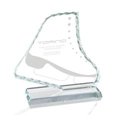 Employee Gifts - Ice Skate Crystal Award