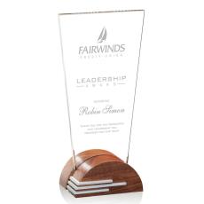 Employee Gifts - Beauchamp Rectangle Wood Award