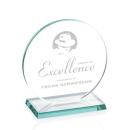 Elgin Jade Circle Glass Award