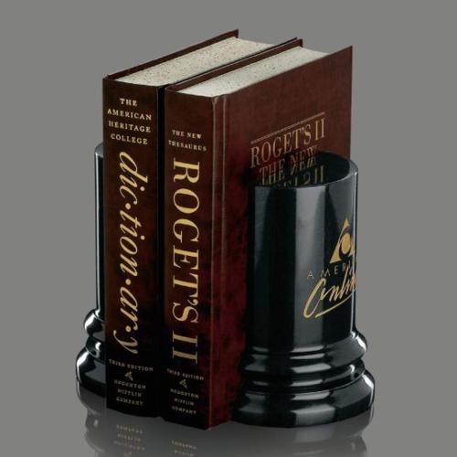 Corporate Recognition Gifts - Desk Accessories - Hazelton Bookends
