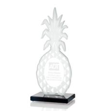 Employee Gifts - Tropicana Pineapple Abstract / Misc Crystal Award