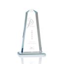 Pinnacle Clear Obelisk Crystal Award