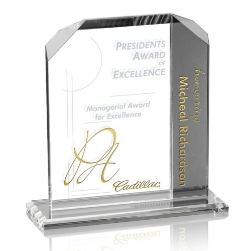 Corporate Awards - Fairbanks Arch & Crescent Crystal Award