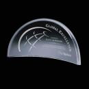 Bluffwood Starfire Arch & Crescent Crystal Award