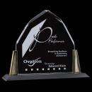 Avalon Gold Arch & Crescent Crystal Award