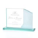 Colliseum Jade Rectangle Glass Award