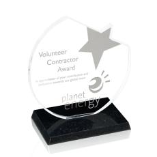 Employee Gifts - Triton Star Starfire Circle Crystal Award