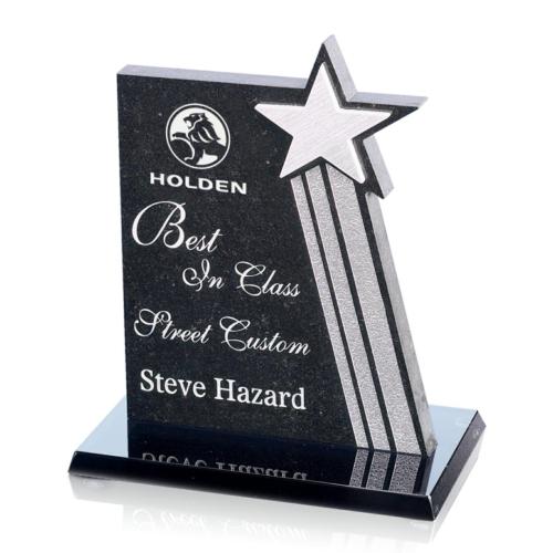 Corporate Awards - Crystal Awards - Crystal Star Awards - Nebula Tower Star Metal Award