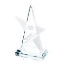 Abstract Star Crystal Award