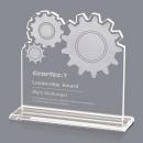 Dawes Gear Abstract / Misc Crystal Award