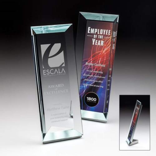 Corporate Awards - Reflections Rectangle Glass Award