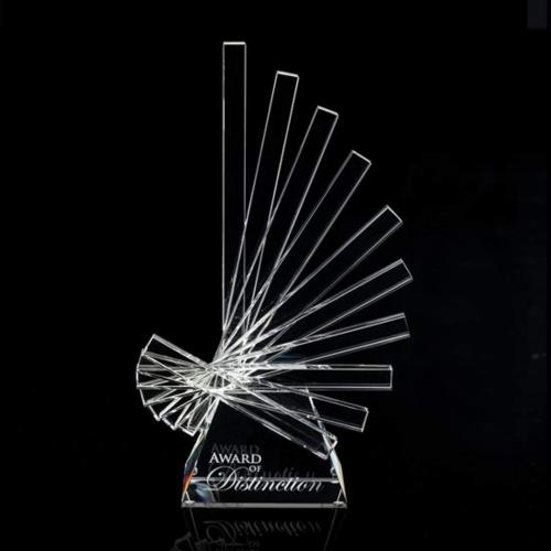 Corporate Awards - Tendrillar Abstract / Misc Crystal Award