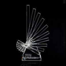 Employee Gifts - Tendrillar Abstract / Misc Crystal Award