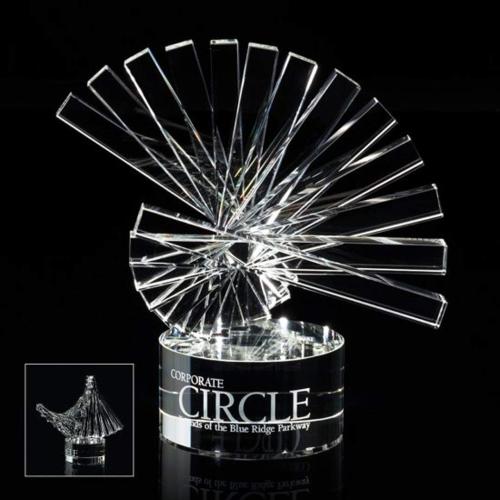 Corporate Awards - Valhalla Abstract / Misc Crystal Award