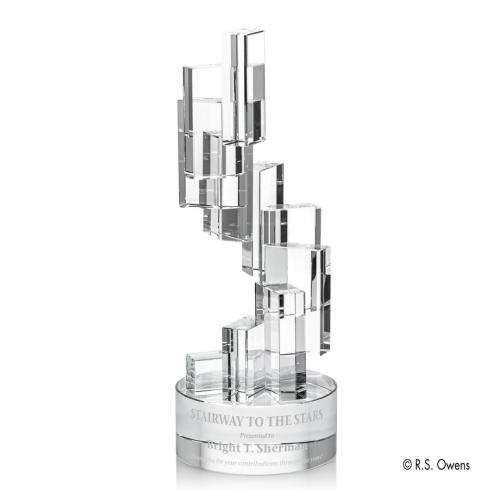 Corporate Awards - Escalier Abstract / Misc Crystal Award