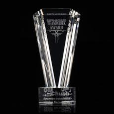 Employee Gifts - Arabesque Obelisk Crystal Award