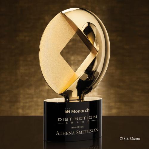 Corporate Awards - Modern Awards - Epicenter Circle Metal Award
