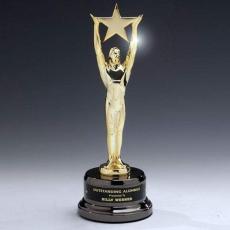 Employee Gifts - Grand Achievement Star Metal Award