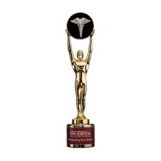 Employee Gifts - Romanoff Champion Circle Metal Award